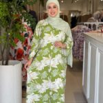 Robe chemise bloom
