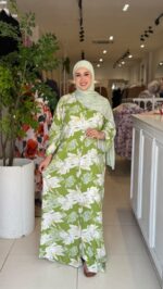 Robe chemise bloom